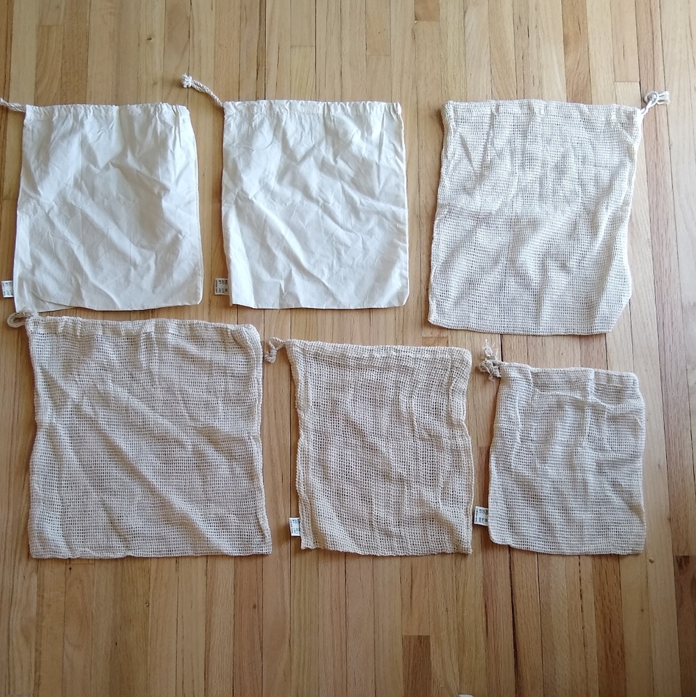 CAUSEBOX Artisan Direct 6 Green Reusable Bags